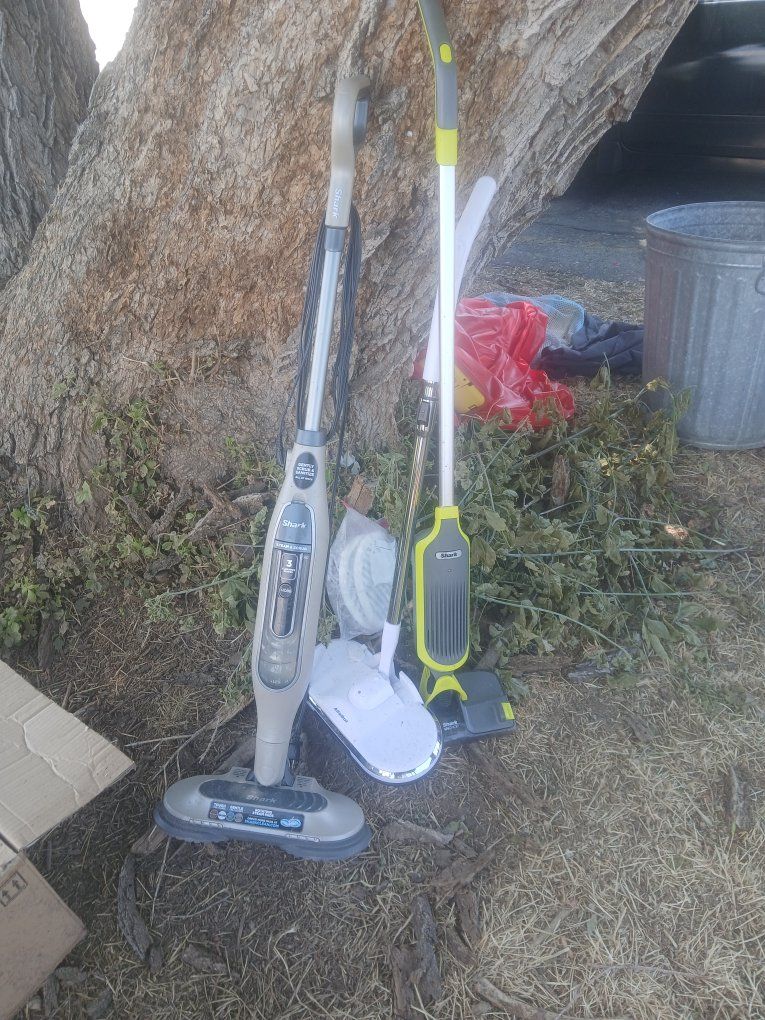 Shark Steam Mop and Sonic Duo Hard Floor Cleaner - Used Condition