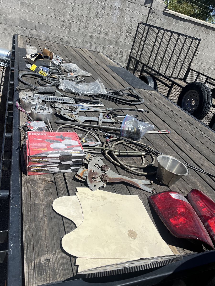Misc Hotrod parts  200.00 takes it all