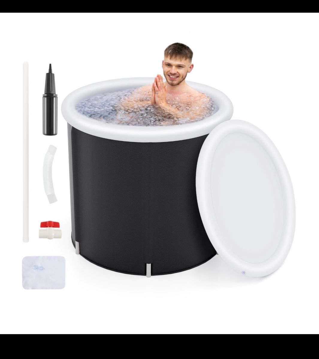 Goplus inflatable ice bath