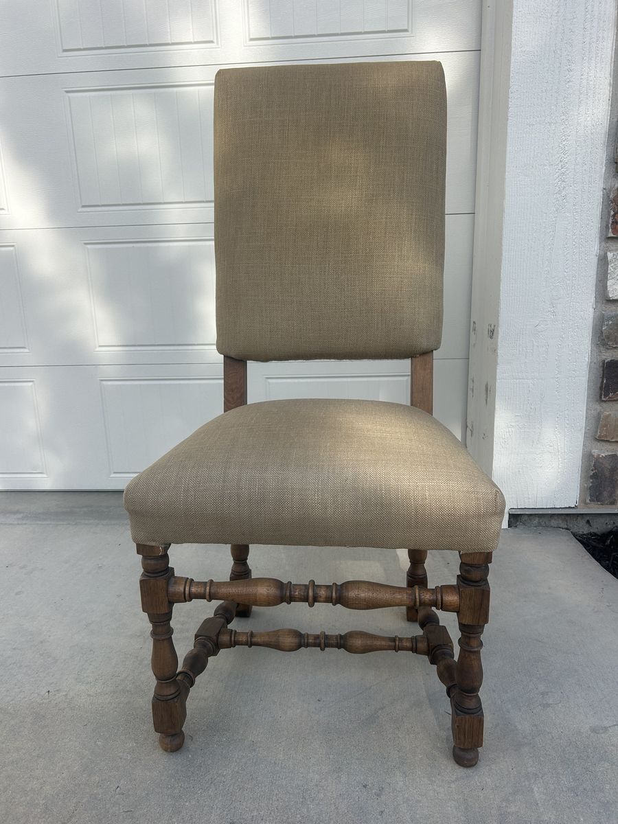 Restoration Hardware 1890 English Baroque Dining Chair
