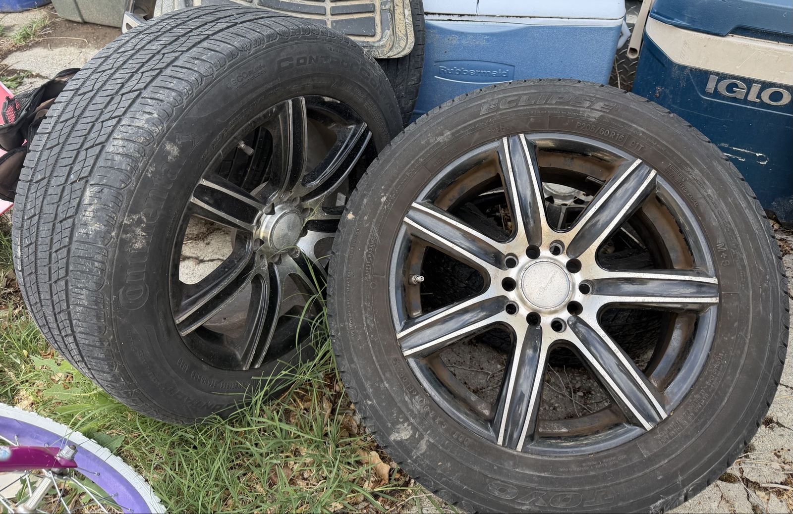 Tires and wheels 16 inch