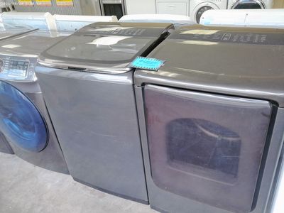 Silver Color High Efficiency Top Load Washer and Dryer~90 Day Guarantee