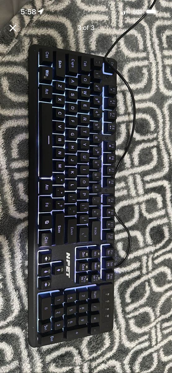 NPET Wired Gaming Keyboard with Backlight