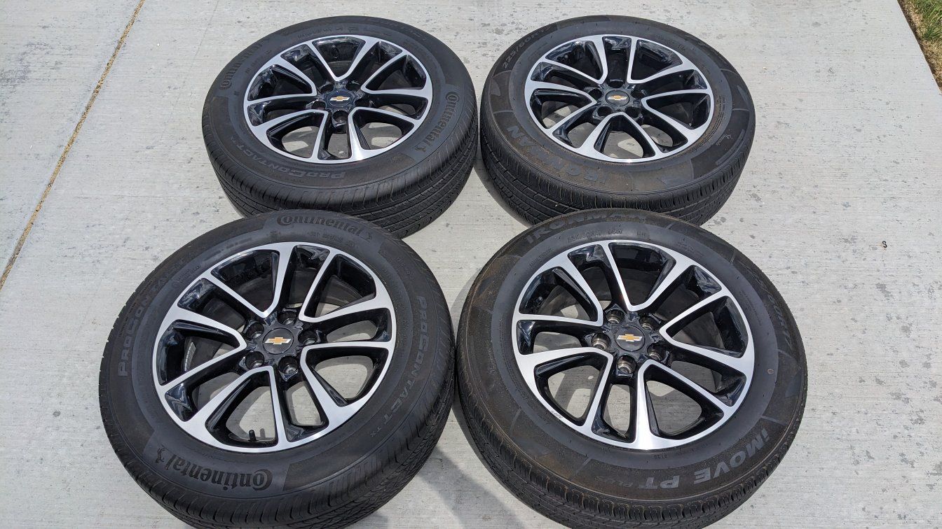 Chevrolet Trailblazer wheels/tires for sale
