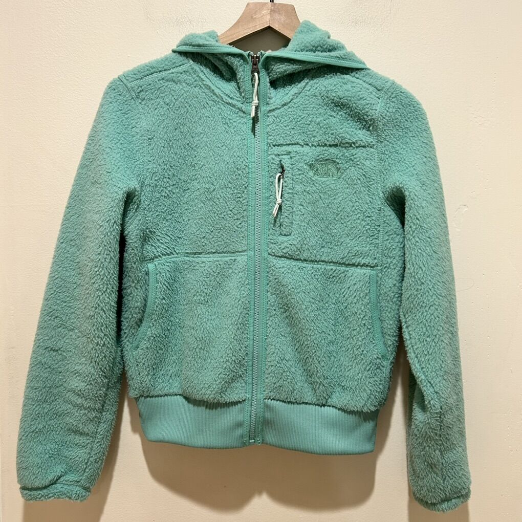 The North Face Dunraven Hooded Turquoise Fleece