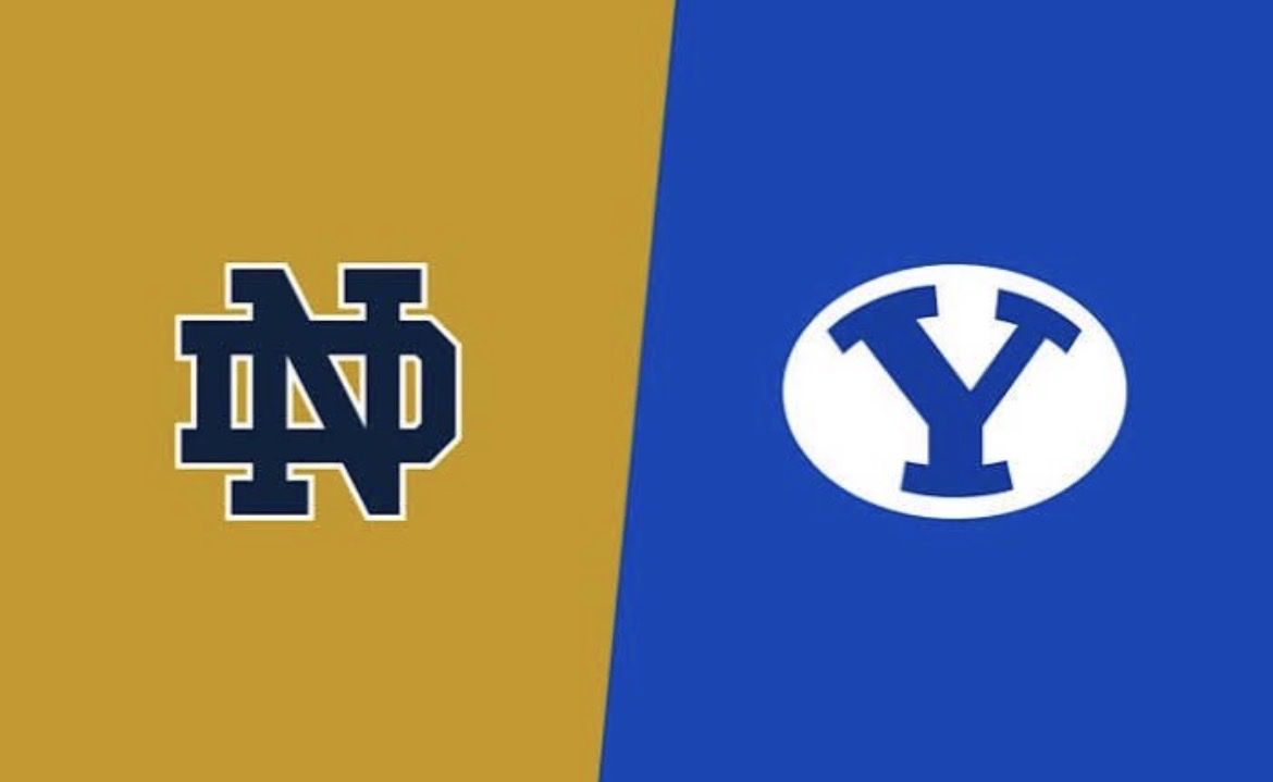 Notre Dame vs BYU Football Game Tickets - Section 137, Row 33, Six seats together