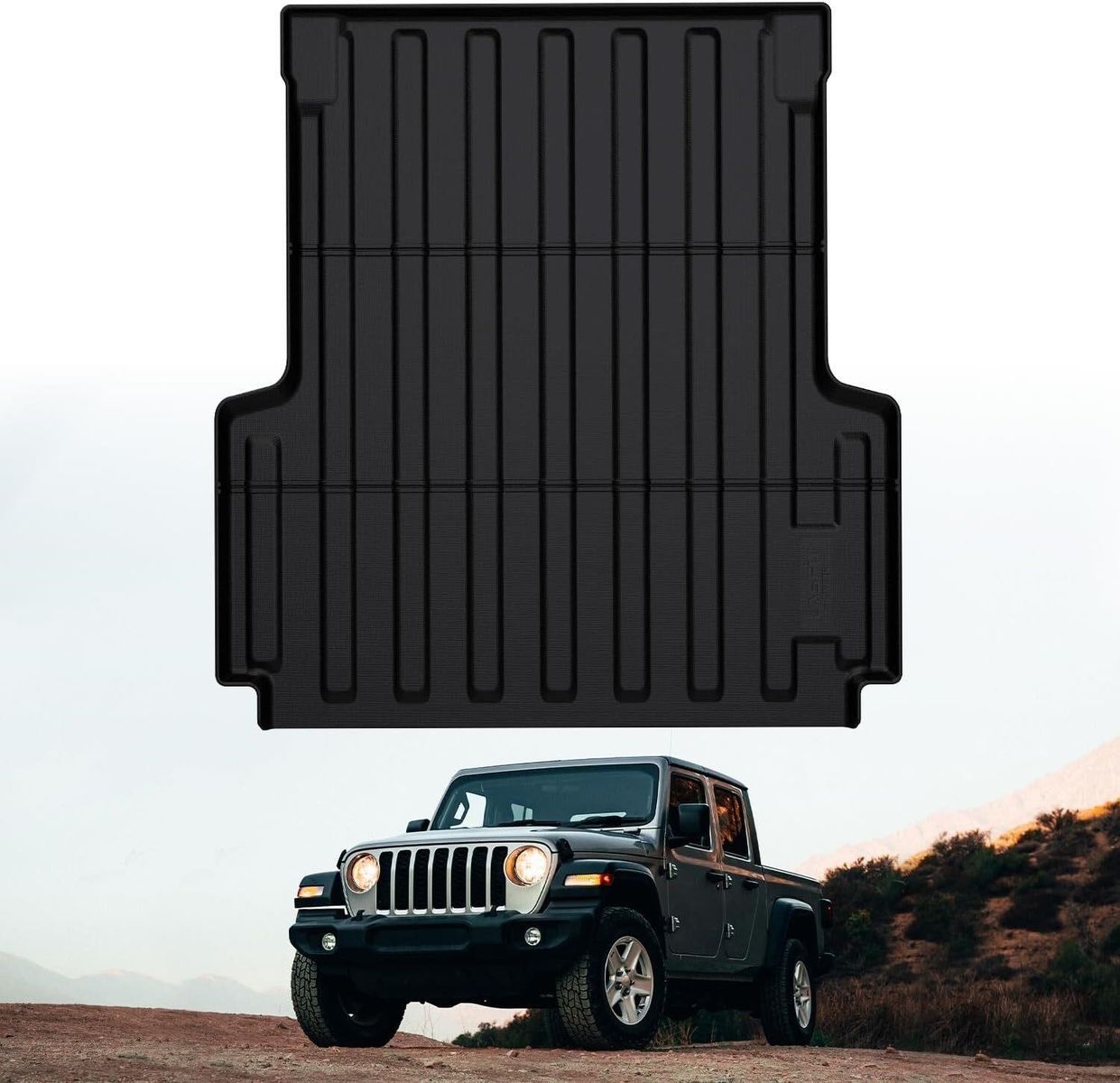5ft Jeep Gladiator Black LASFIT Bed Mat