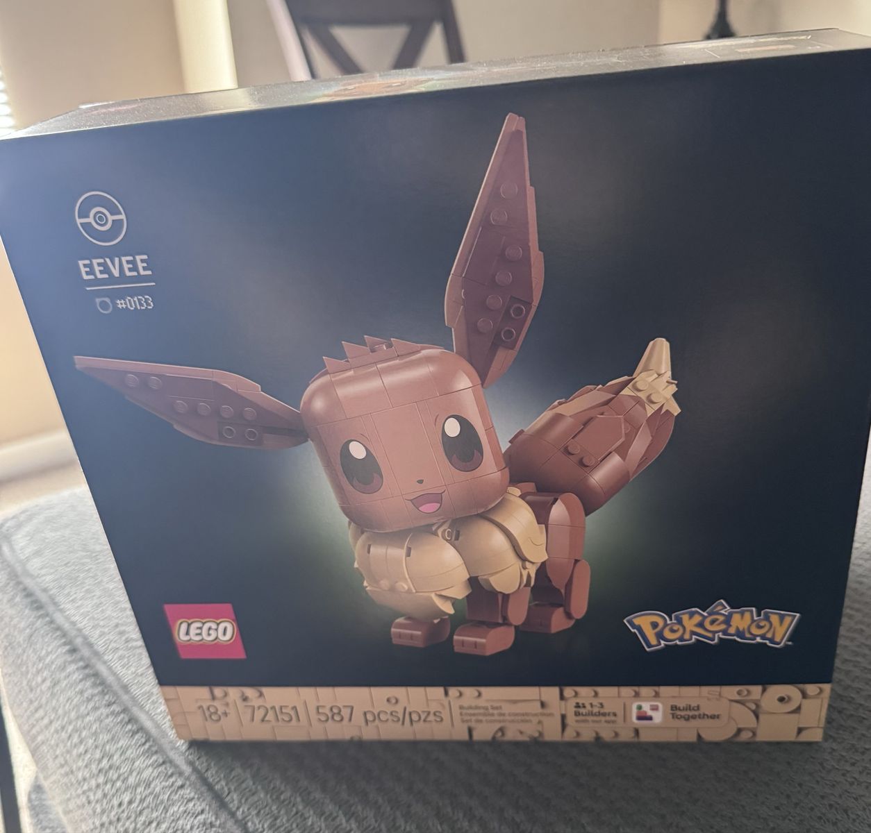 LEGO Pokémon Eevee Building Set #72151 (587 Pieces)