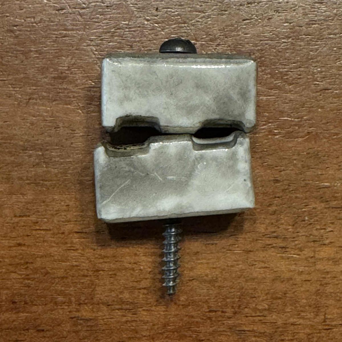 Vintage Ceramic Electrical Insulator - Square - Tiny, Small, Little