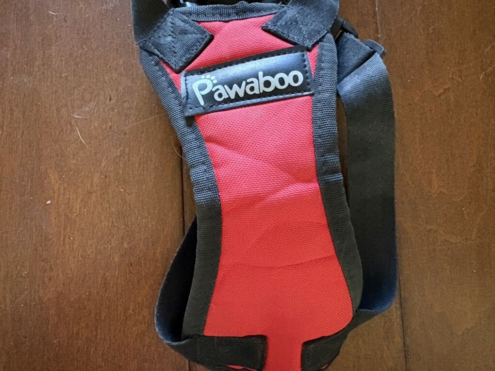Pawaboo Dog Harness Red Size Medium
