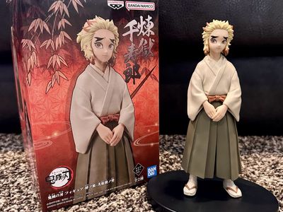 Demon Slayer Senjuro Rengoku Figure Banpresto Bandai