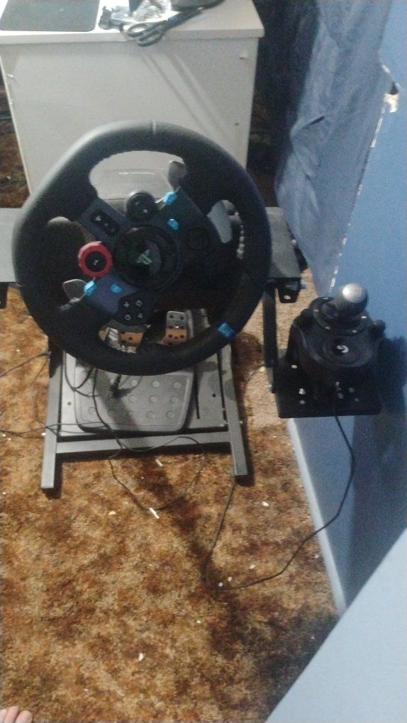 Logitech racing steering wheel