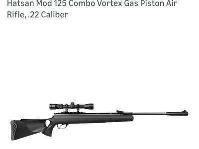 Hatsan 125 Vortex Combo Air Rifle.