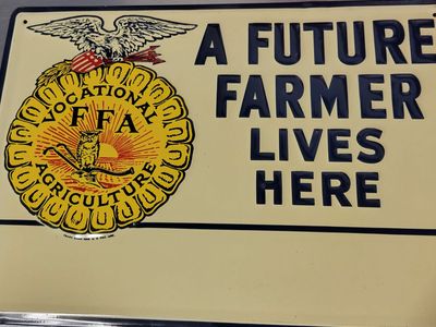 FFA Future Farmers of America Sign