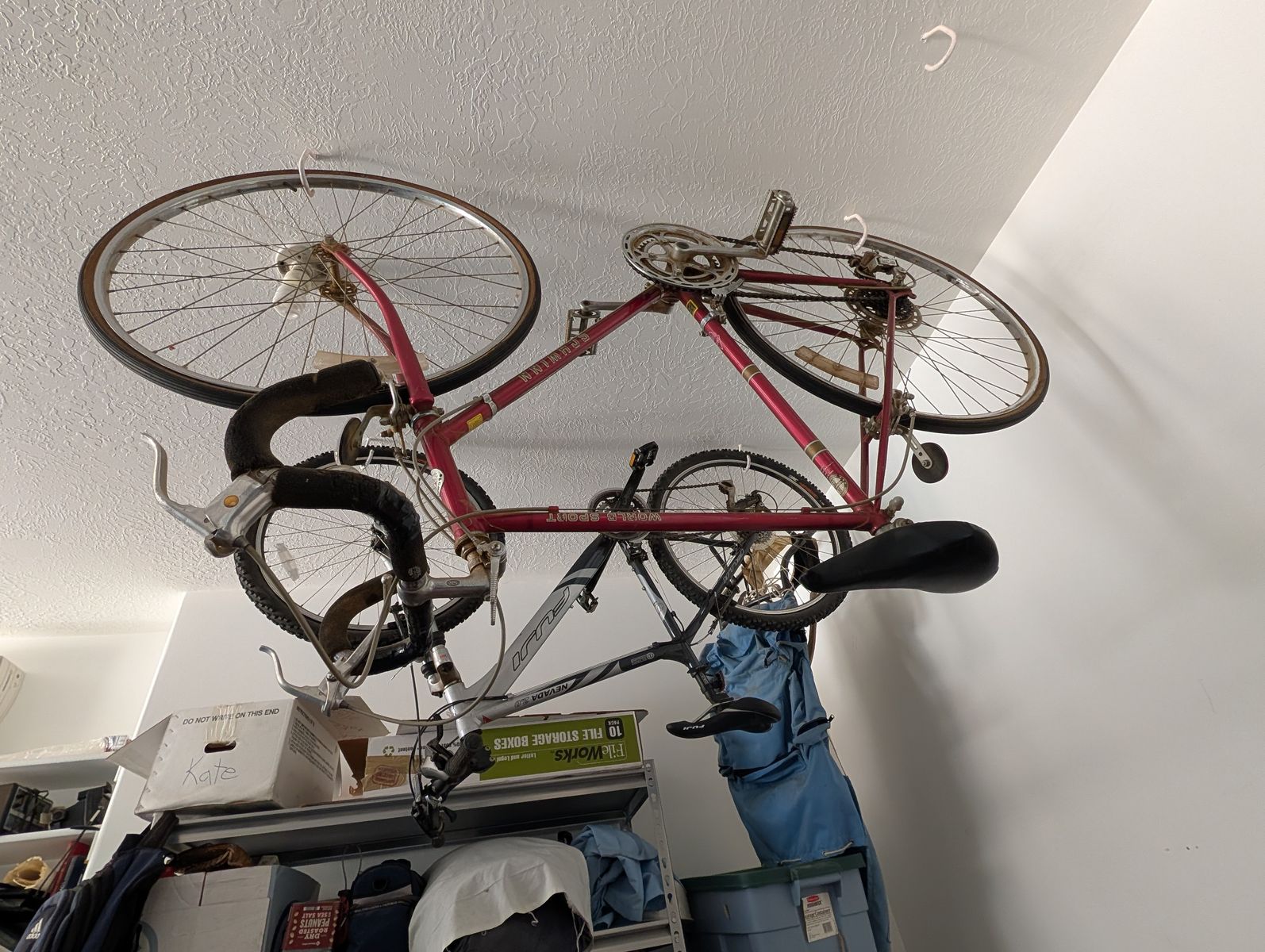 Vintage Schwinn World Sport Road Bike - Classic Red Steel Frame Commuter Bicycle