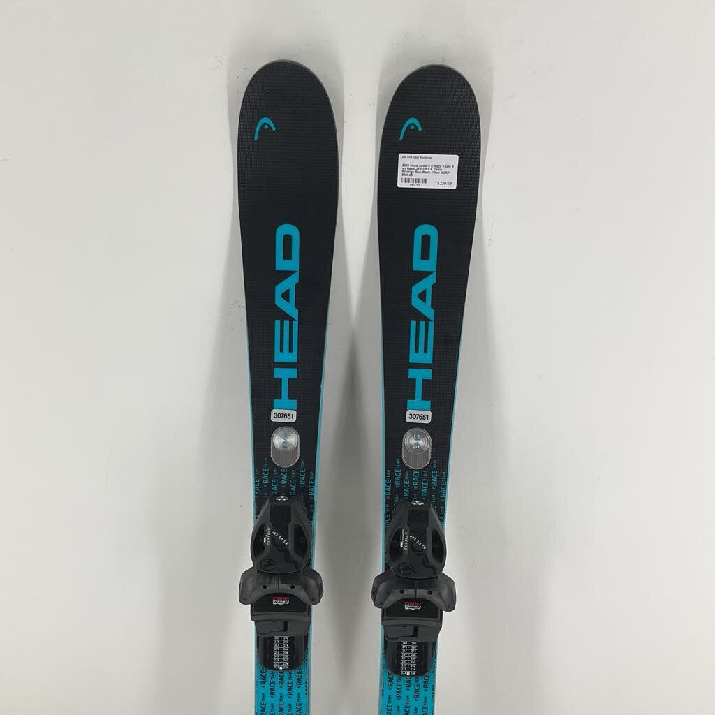 2026 Head Junior's E-Race Team X w/ Head JRS 7.5 CA Demo Bindings