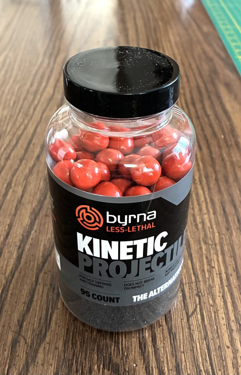 Byrna Less-Lethal Kinetic Projectiles