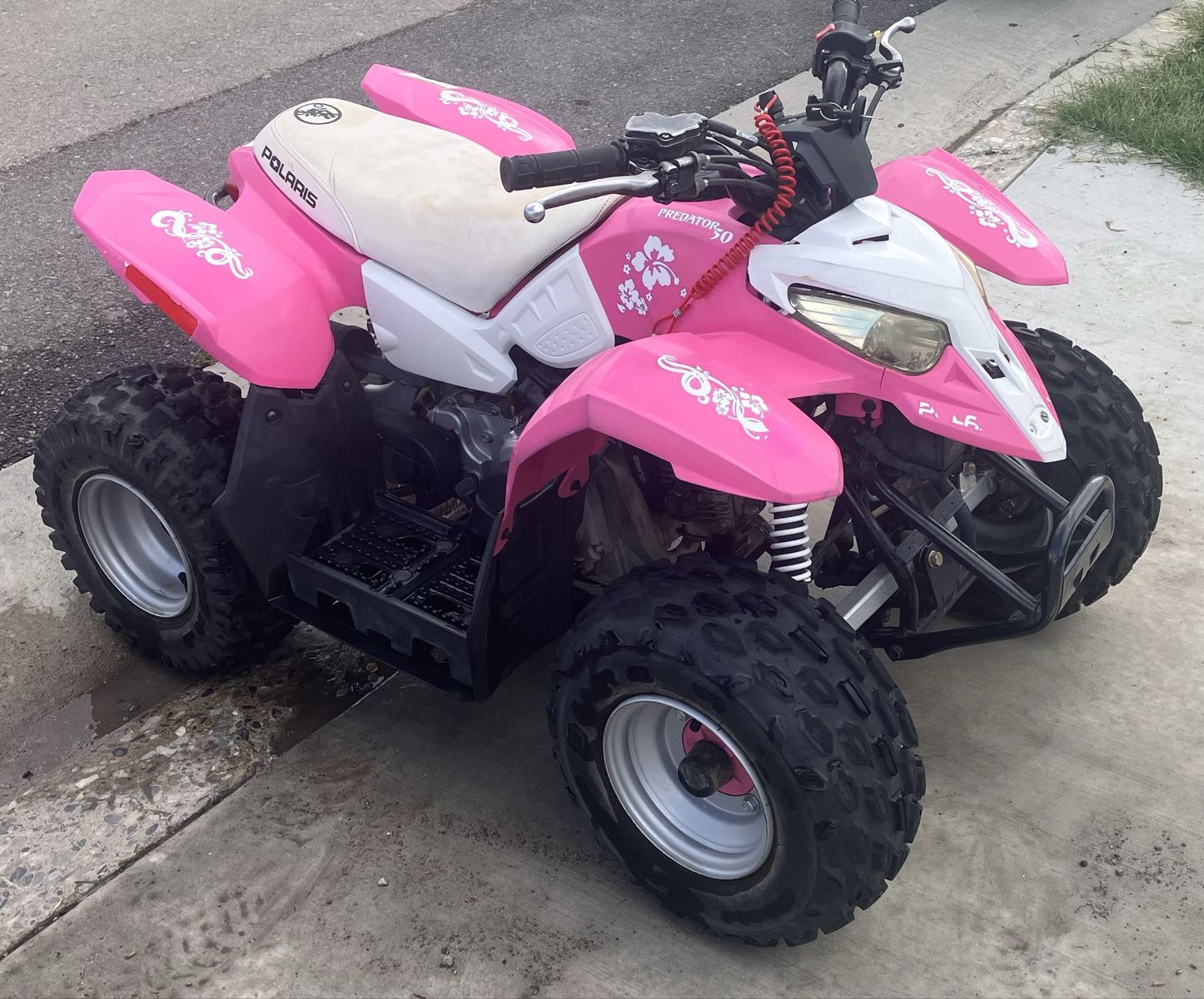 2007 Polaris Predator 50 Pink