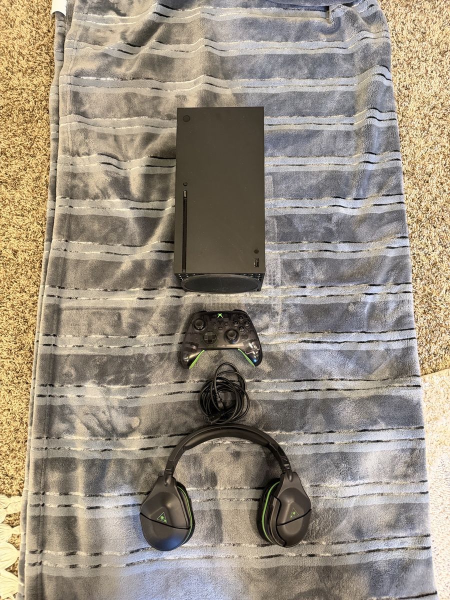 Microsoft Xbox Series X Console with Controller & Turtle Beach Stealth 600 Headset