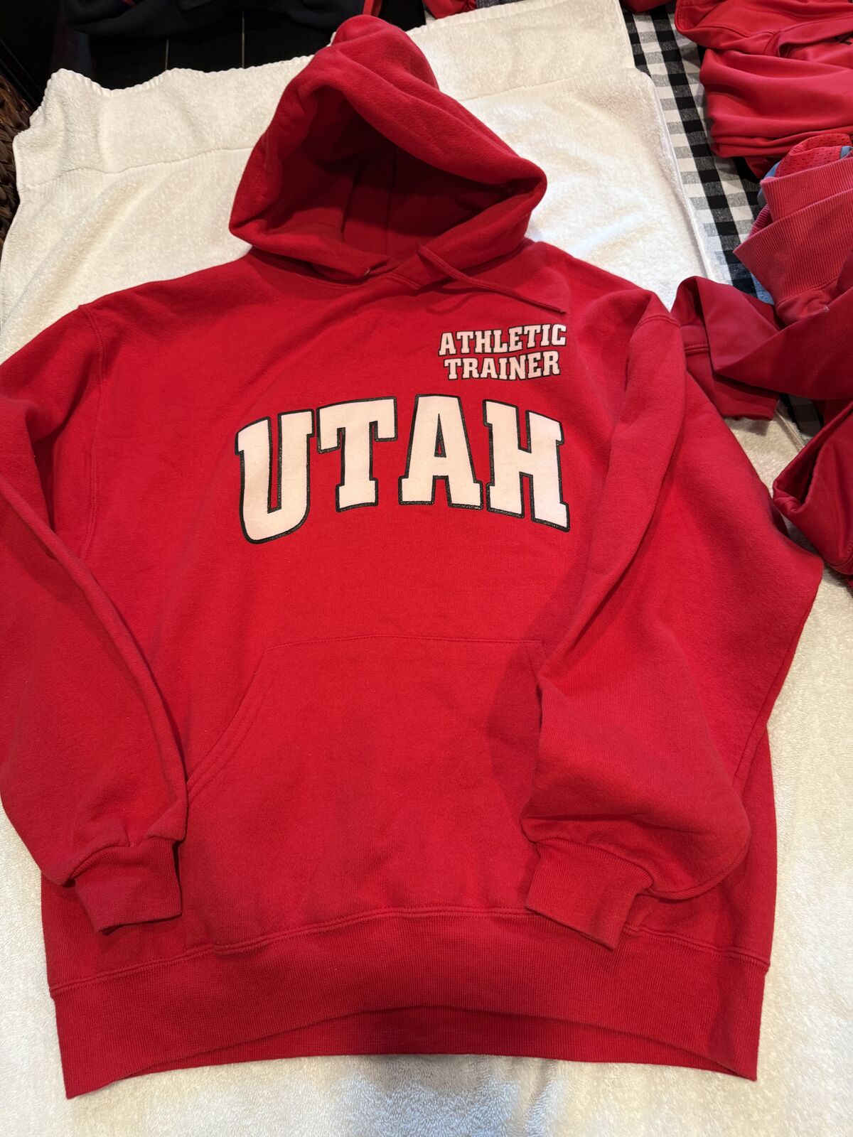 Utes Athletic Trainer Hoodie Large