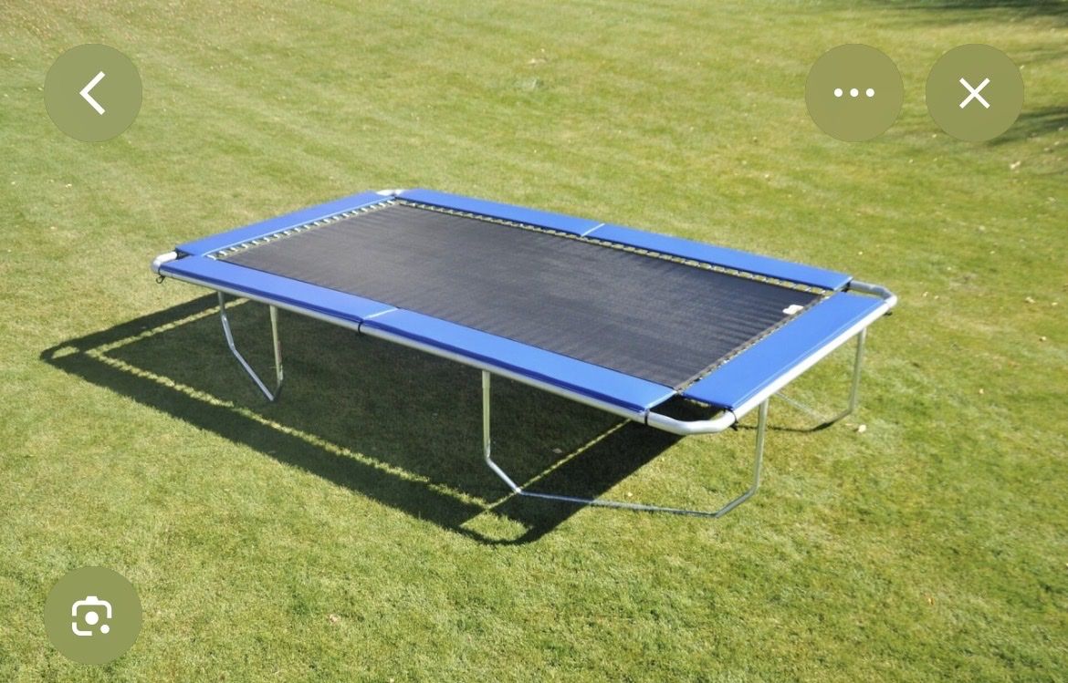 ISO. 10x17 Trampoline Pitchers rectangle