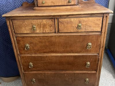 Wood Antique Chest of Drawers