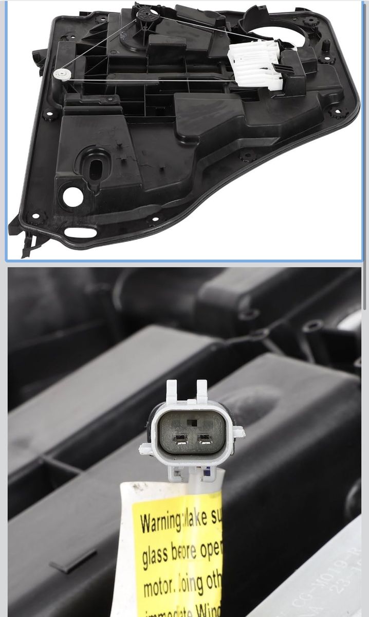 Power Window Regulator Rear Right Passenger Dodge Nitro Window Regulator and Motor Assembly