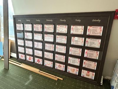 Large calendar