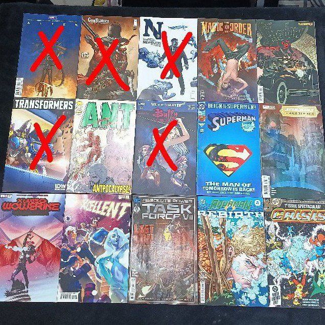 Bundle of 27 DC & Marvel Comic Books. Price is open for negotiations and be able to be sold separately.