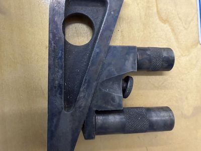Vintage Machinist Surface Gage Lot & Precision Layout Angle Block Tool Set