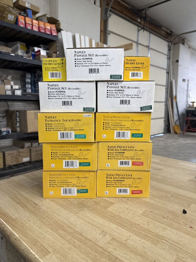 Interior And Exterior Locks