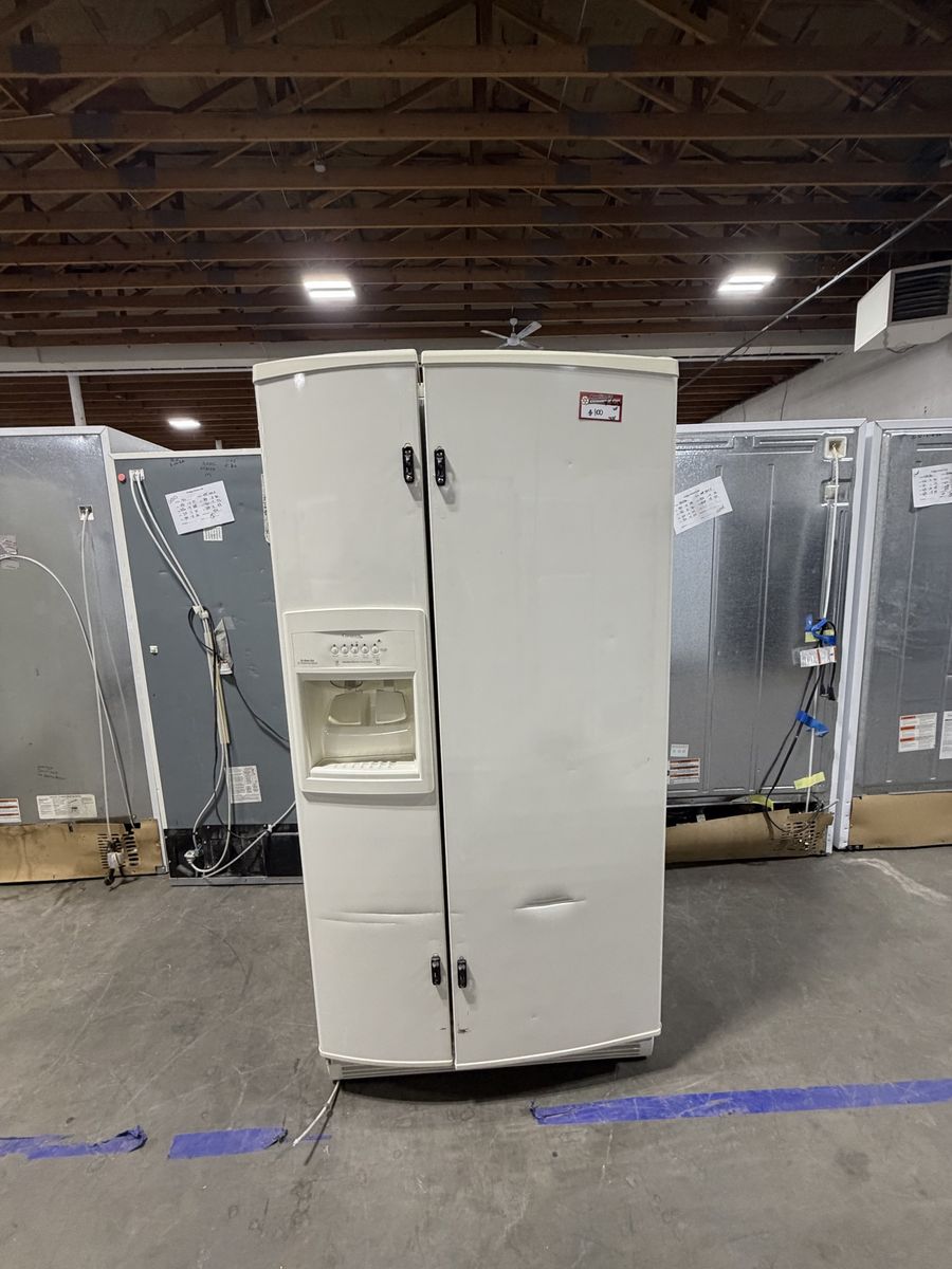 Whirlpool  Side-by-Side Refrigerator with Warranty - Off-White