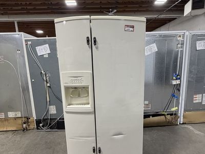 Whirlpool Side-by-Side Refrigerator with Warranty - Off-White