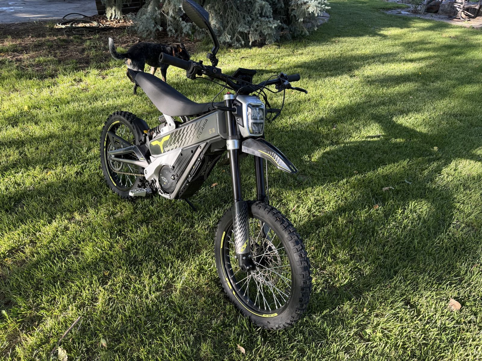 Talaria Sting R MX4 Electric Dirt Bike - Black/Yellow