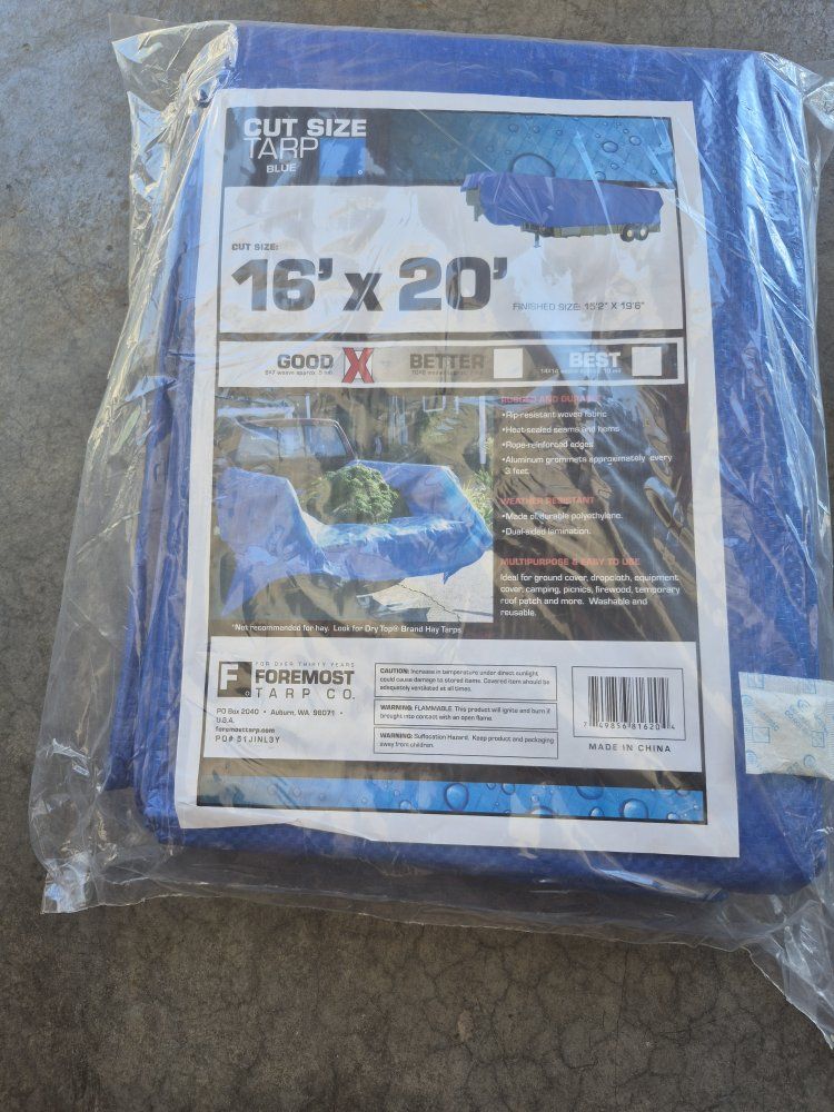 16' x 20' tarp