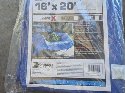 16' x 20' tarp