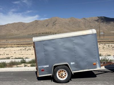 4x8 single axle trailer.