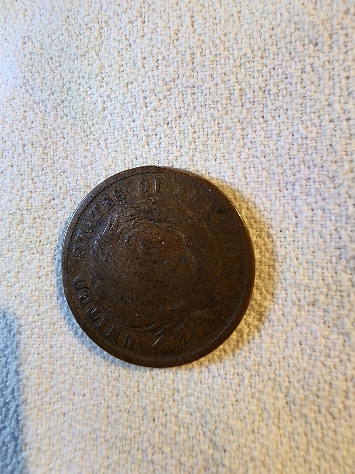 1865 US 2 Cents