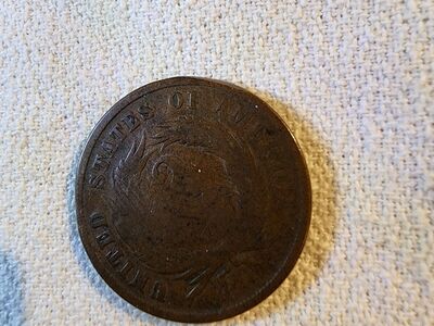 1865 US 2 Cents