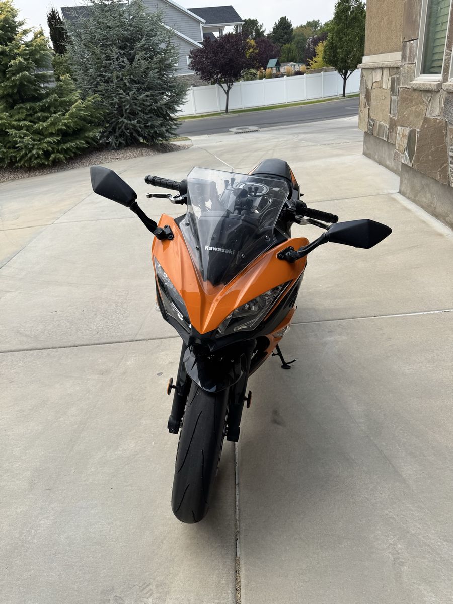 2019 Kawasaki Ninja EX650 ABS Motorcycle - Orange/Black Sportbike