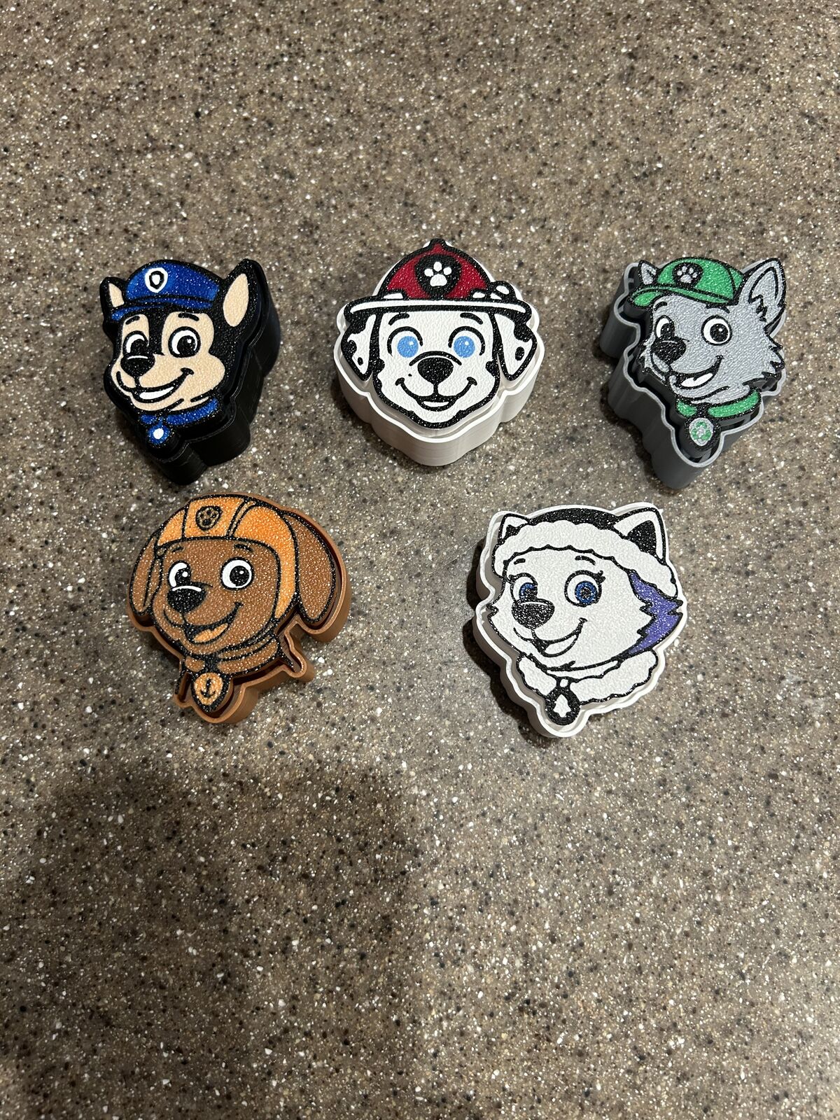 3D Print Paw Patrol Clicker Fidget Toy