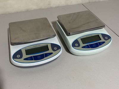 Bonvoisin Electronic Scale Digital Precision Balance Lab Weighing Scales - Set of 2