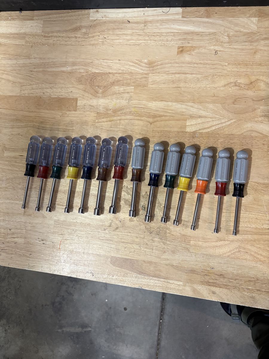 Craftsman Made in USA Nut Driver Set SAE and Metric 14 piece