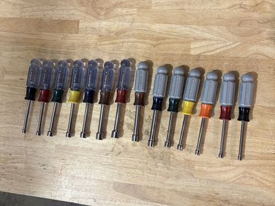 Craftsman Made in USA Nut Driver Set SAE and Metric 14 piece