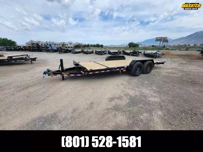 Big Tex Trailers 7x20 14TL Heavy Duty Tilt Bed Equipment Trailer