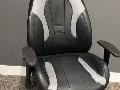 Used Black and Grey Ergonomic Gaming/Office Chair