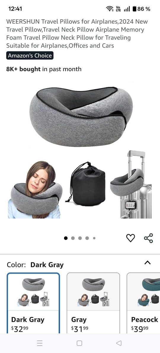 Travel Pillows for Airplanes