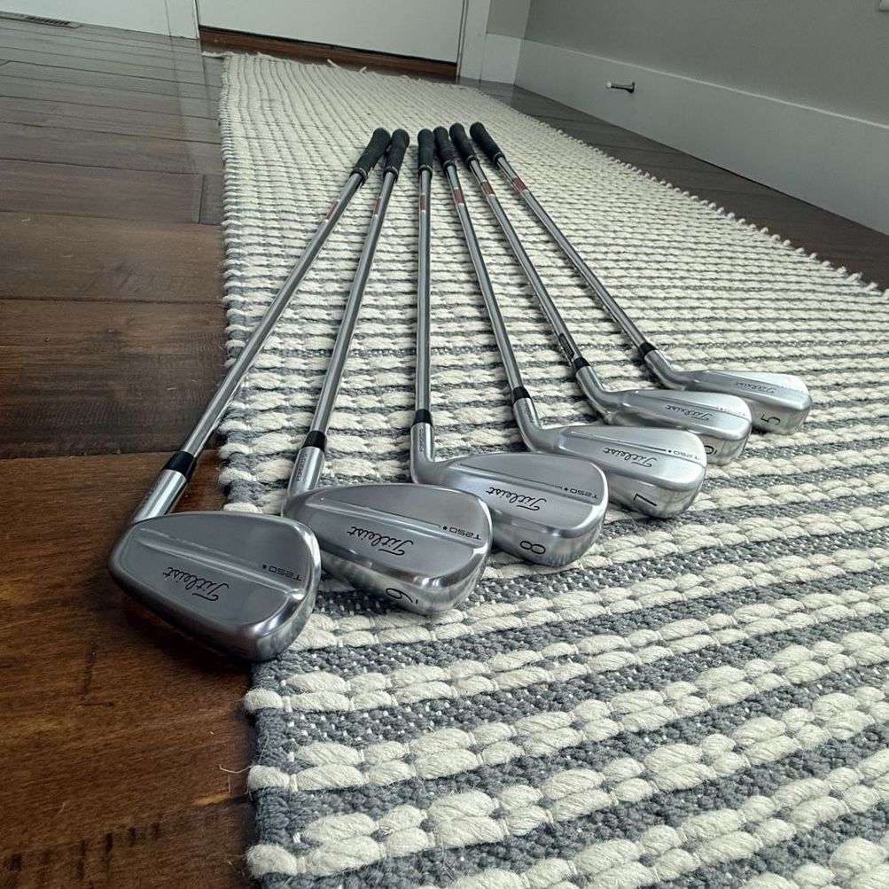 Titleist T250 Launch Spec Iron Set 5-PW Golf Clubs w/ premium upgraded project x Red X-Stiff shafts - MINT! Big discount!