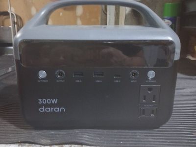 Daran NEOZL 300W Portable Power Station 192Wh/12.8V/15Ah LiFePO4 Battery with Carry Bag