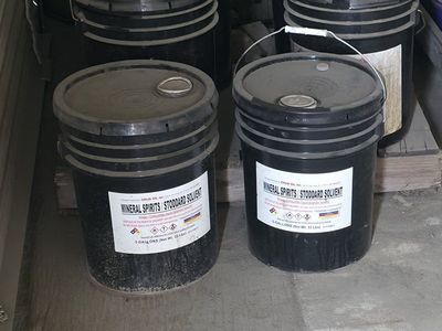 CRUS OIL Mineral Spirits Stoddard Solvent - 5 Gallons (33 lbs each) - 2 Buckets